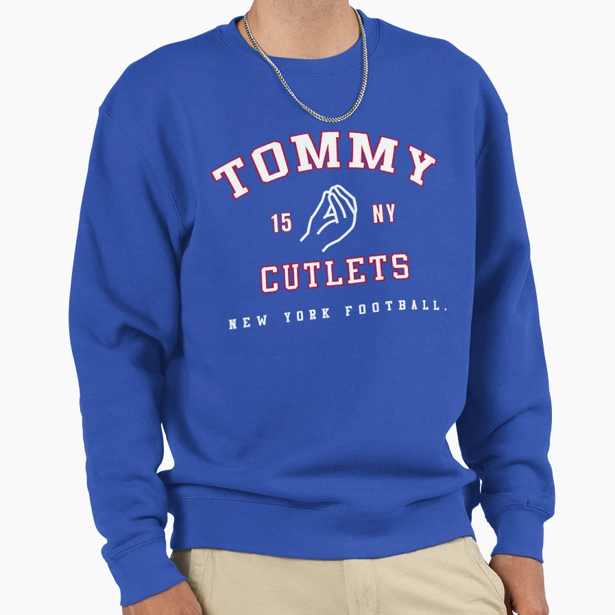 Tommy Cutlets Sweatshirt - Minimalist Print Men Women - T-Shirt, Sweatshirt, Hoodie