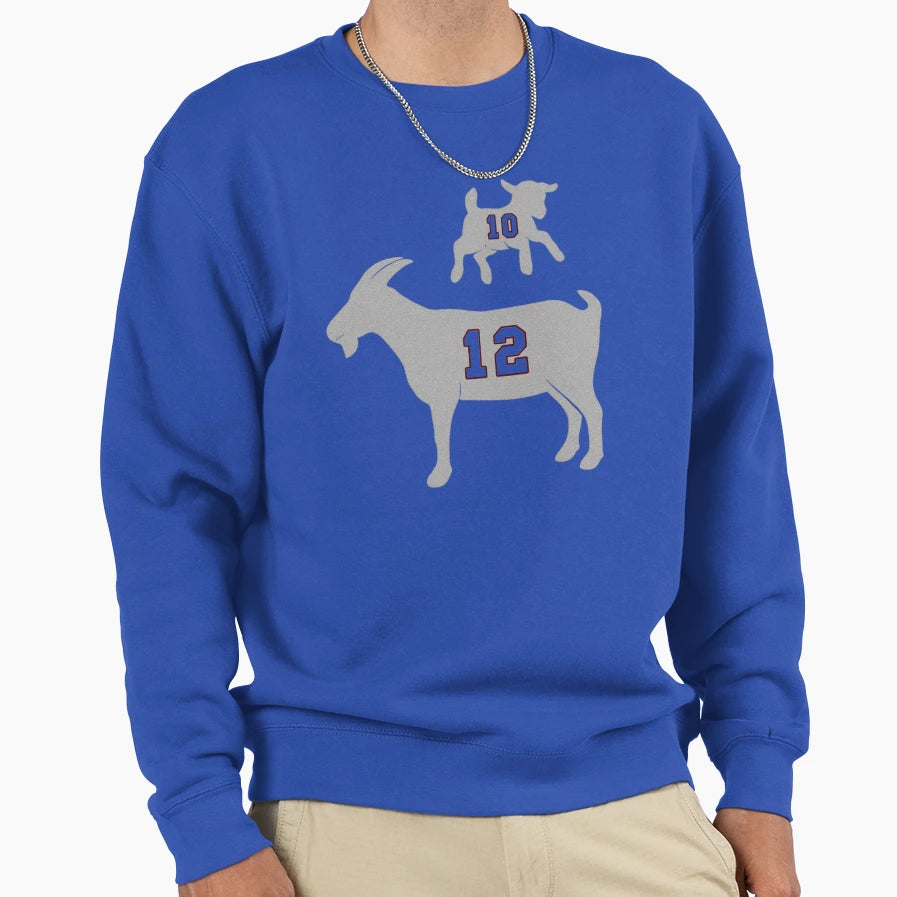 Goat Leaping Toward Greatness Sweatshirt - Novelty Apparel Men Women - T-Shirt, Sweatshirt, Hoodie