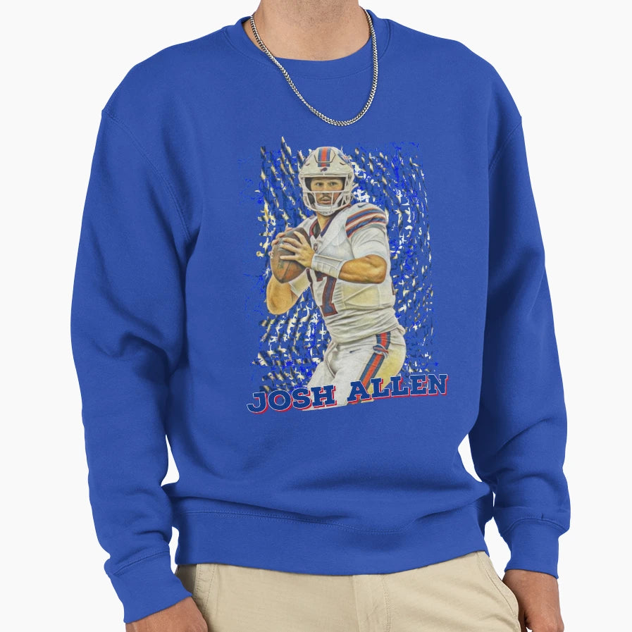 Buffalo Bills Sweatshirt - Graphic Print for Adults - T-Shirt, Sweatshirt, Hoodie