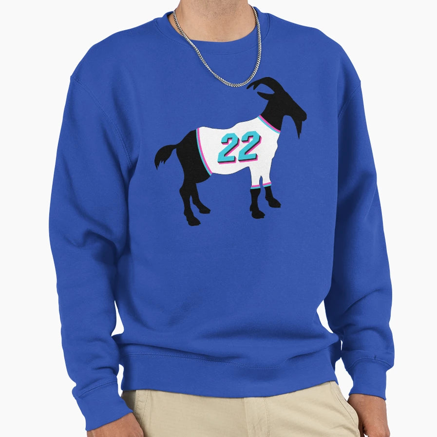 Butler Goat Sweatshirt - Unique Graphic for Adults - T-Shirt, Sweatshirt, Hoodie