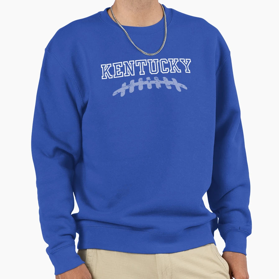Kentucky Football White Sweatshirt - Custom Art Print for Adults - T-Shirt, Sweatshirt, Hoodie