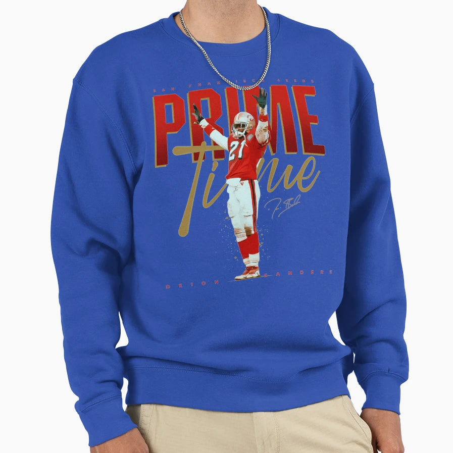 Deion Sanders Primetime T-Shirt - Trendy Graphic Men Women - T-Shirt, Sweatshirt, Hoodie