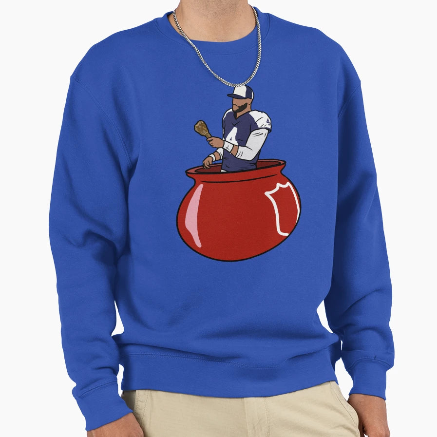 DP Turkey Leg Celebration Sweatshirt - Fun Novelty Design for Adults - T-Shirt, Sweatshirt, Hoodie