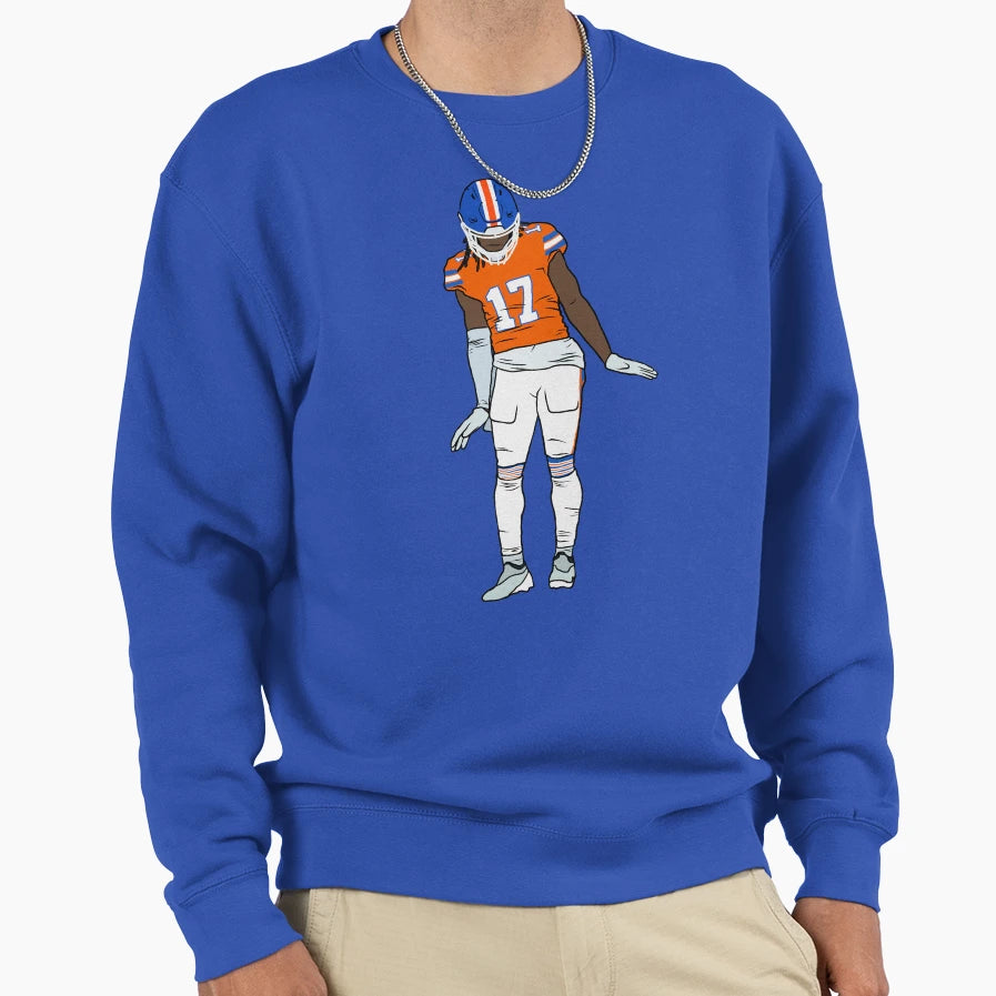 Jaylen Waddle Denver Dance Celebration Sweatshirt - Trendy Graphic Unisex - T-Shirt, Sweatshirt, Hoodie