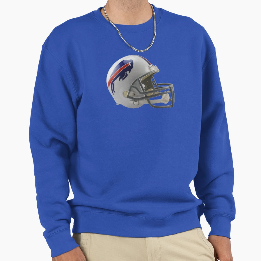 Helmet Bills Icon Sweatshirt - Novelty Apparel Unisex - T-Shirt, Sweatshirt, Hoodie