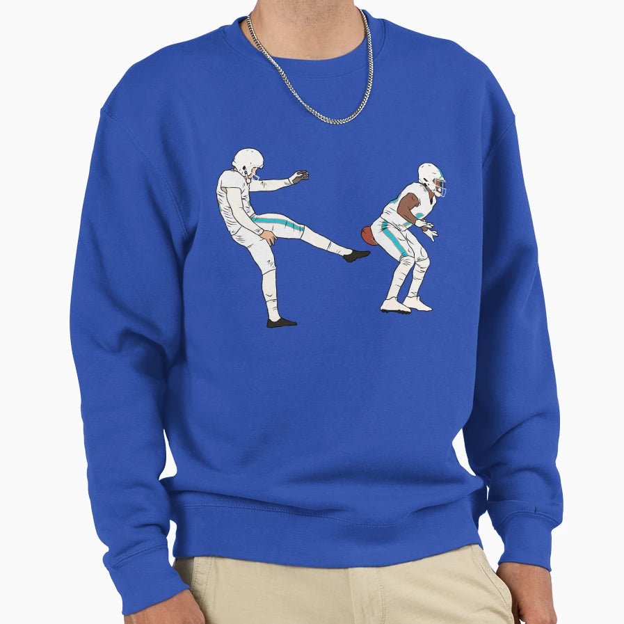 Butt Punt Sweatshirt - Trendy Graphic Unisex - T-Shirt, Sweatshirt, Hoodie