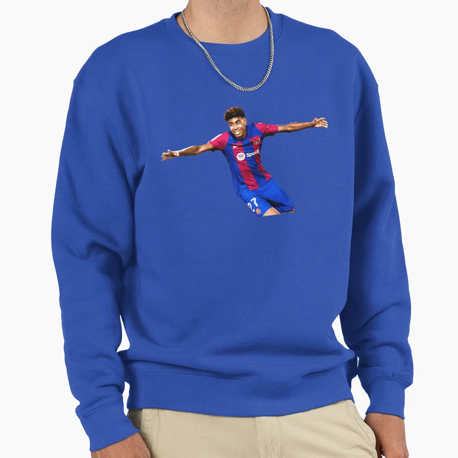 Lamine Yamal Sweatshirt - Custom Art Print Men Women - T-Shirt, Sweatshirt, Hoodie