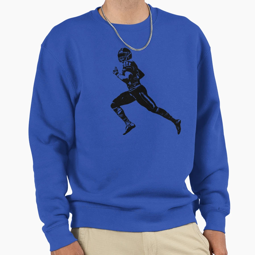 American Football Sweatshirt - Fun Novelty Design for Adults - T-Shirt, Sweatshirt, Hoodie