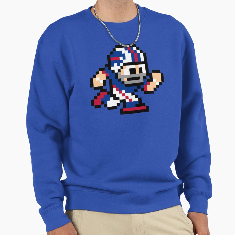 Buffalo Bills Tecmo Super Bowl Sweatshirt - Graphic Print Men Women - T-Shirt, Sweatshirt, Hoodie