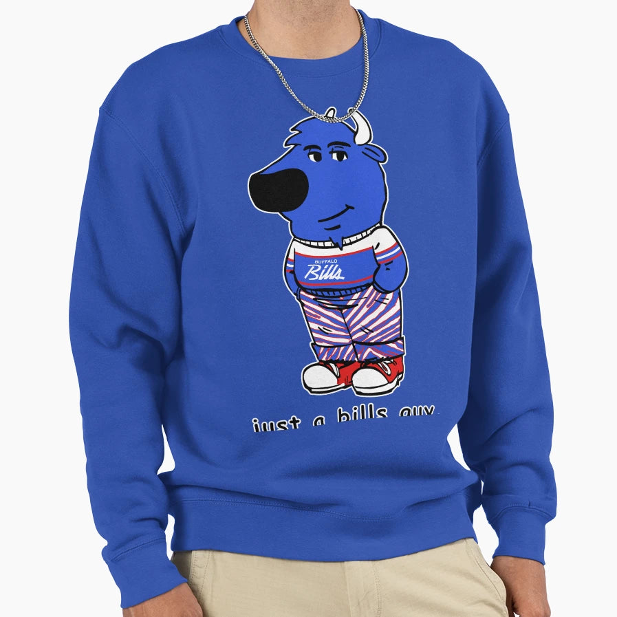 Just Bills Guy Meme Sweatshirt - Graphic Print Unisex - T-Shirt, Sweatshirt, Hoodie