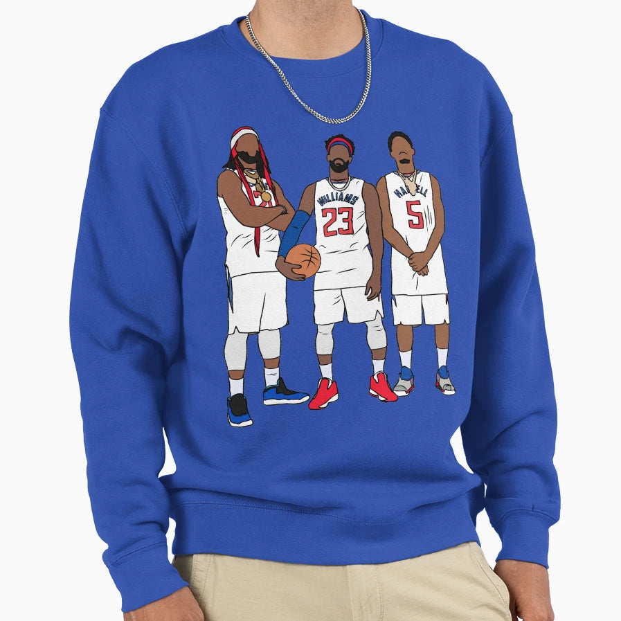 Trez Pat Bev Lou Will Sweatshirt - Graphic Print for Adults - T-Shirt, Sweatshirt, Hoodie