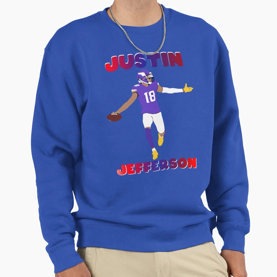 Jefferson Illustration Sweatshirt - Unique Graphic for Adults - T-Shirt, Sweatshirt, Hoodie