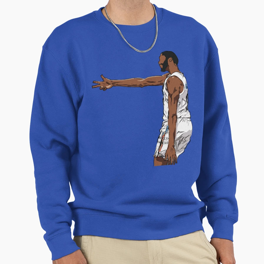 Mikal Bridges Sketch Sweatshirt - Casual Everyday Wear Unisex - T-Shirt, Sweatshirt, Hoodie