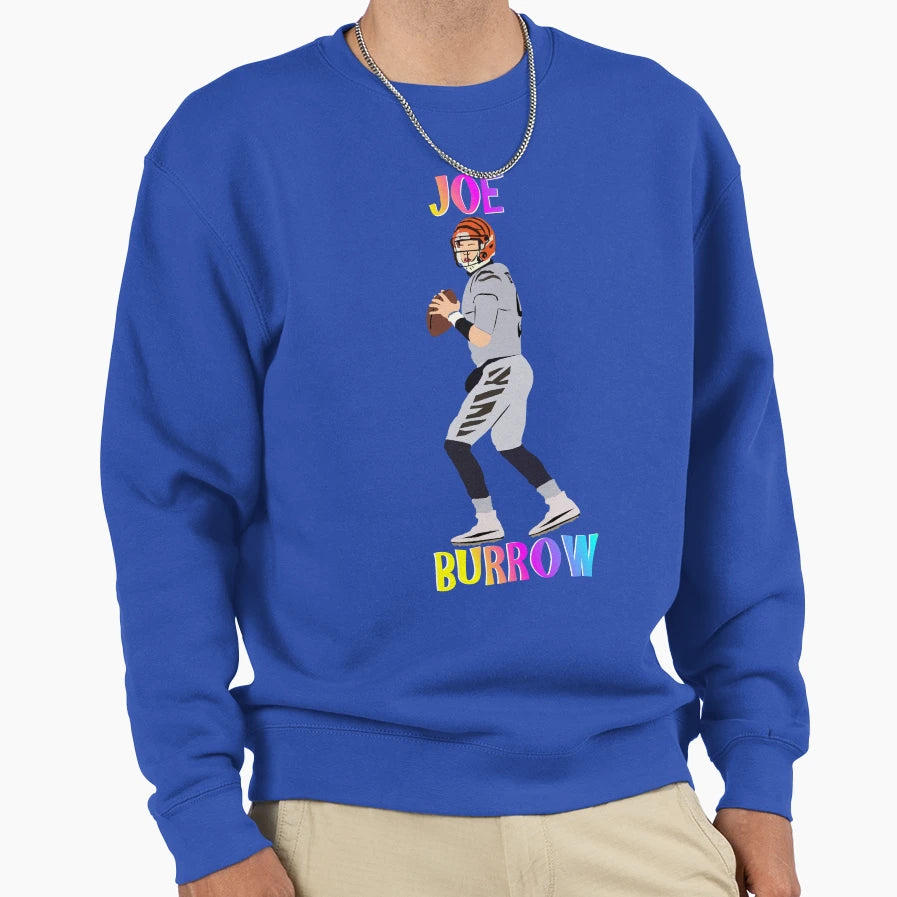 Joe Illustration Sweatshirt - Trendy Graphic for Adults - T-Shirt, Sweatshirt, Hoodie