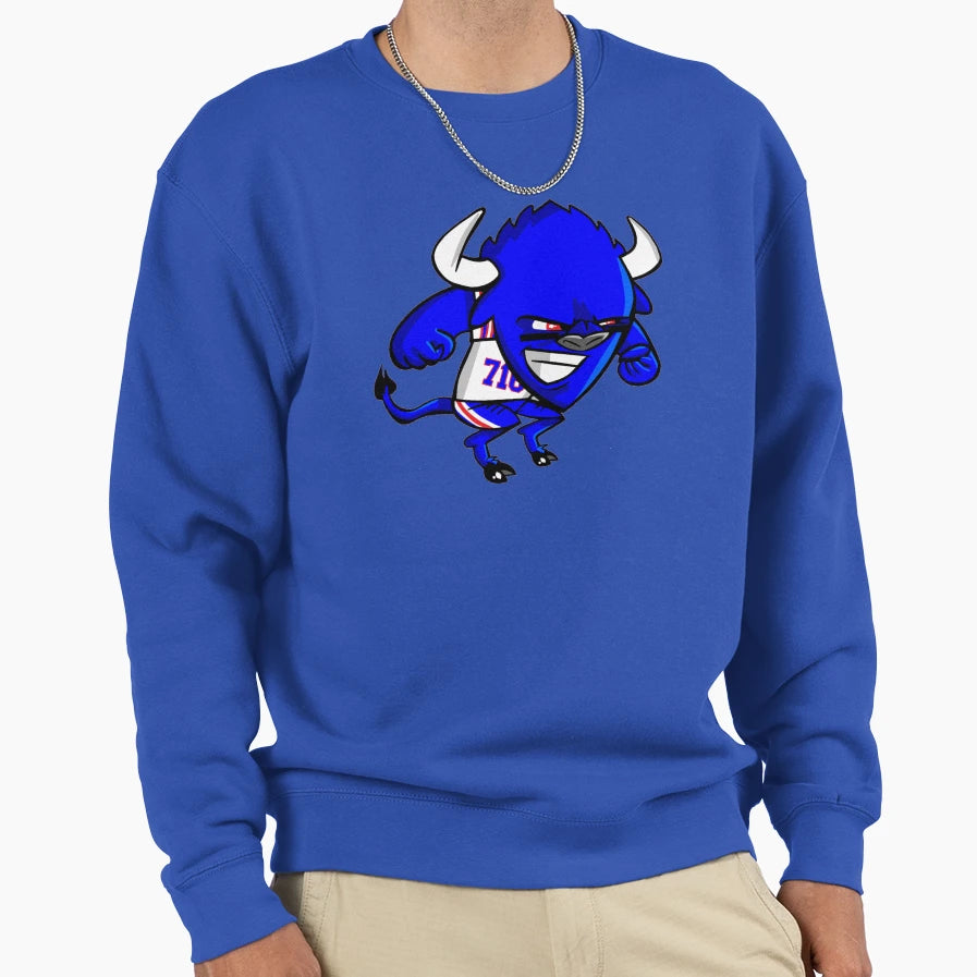 Buffalo Sweatshirt - Minimalist Print Men Women - T-Shirt, Sweatshirt, Hoodie