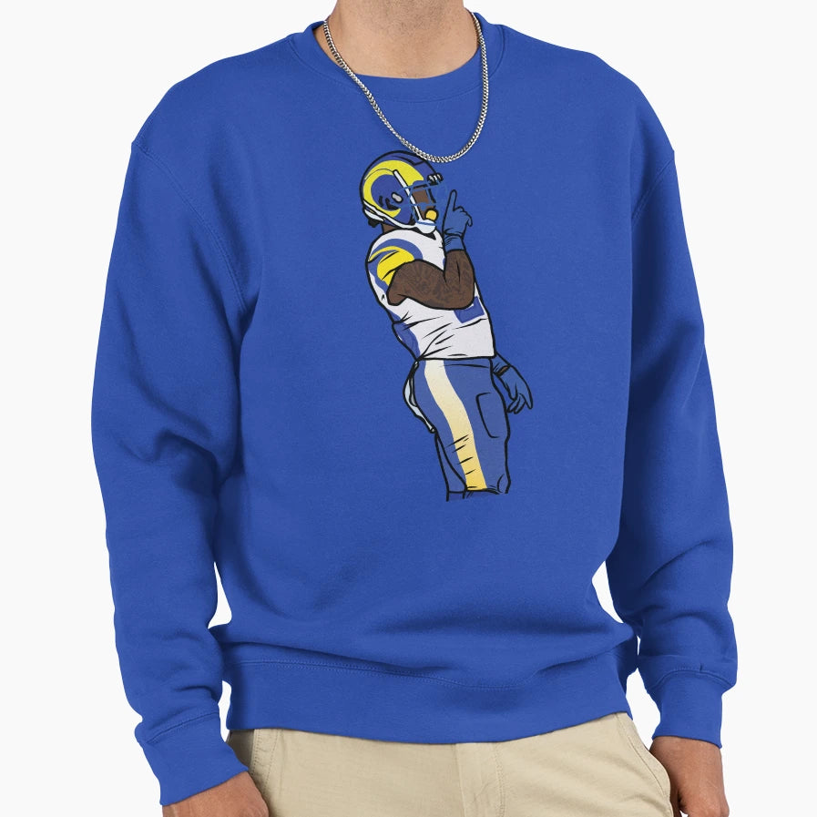 Kyren Williams Shhh Sweatshirt - Novelty Apparel Unisex - T-Shirt, Sweatshirt, Hoodie