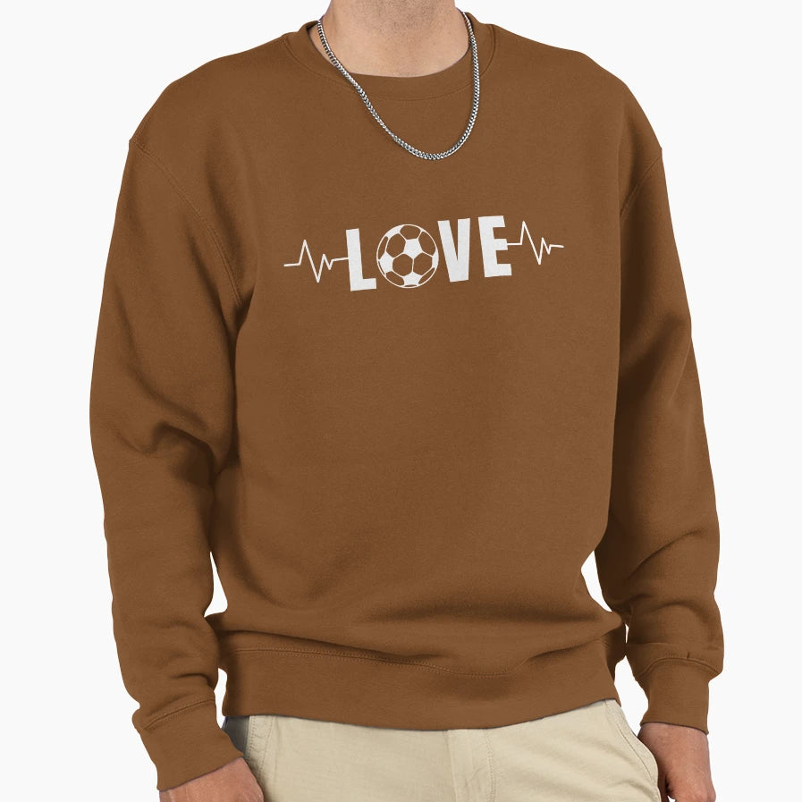 Soccer Lover Sweatshirt - Graphic Print Unisex - T-Shirt, Sweatshirt, Hoodie