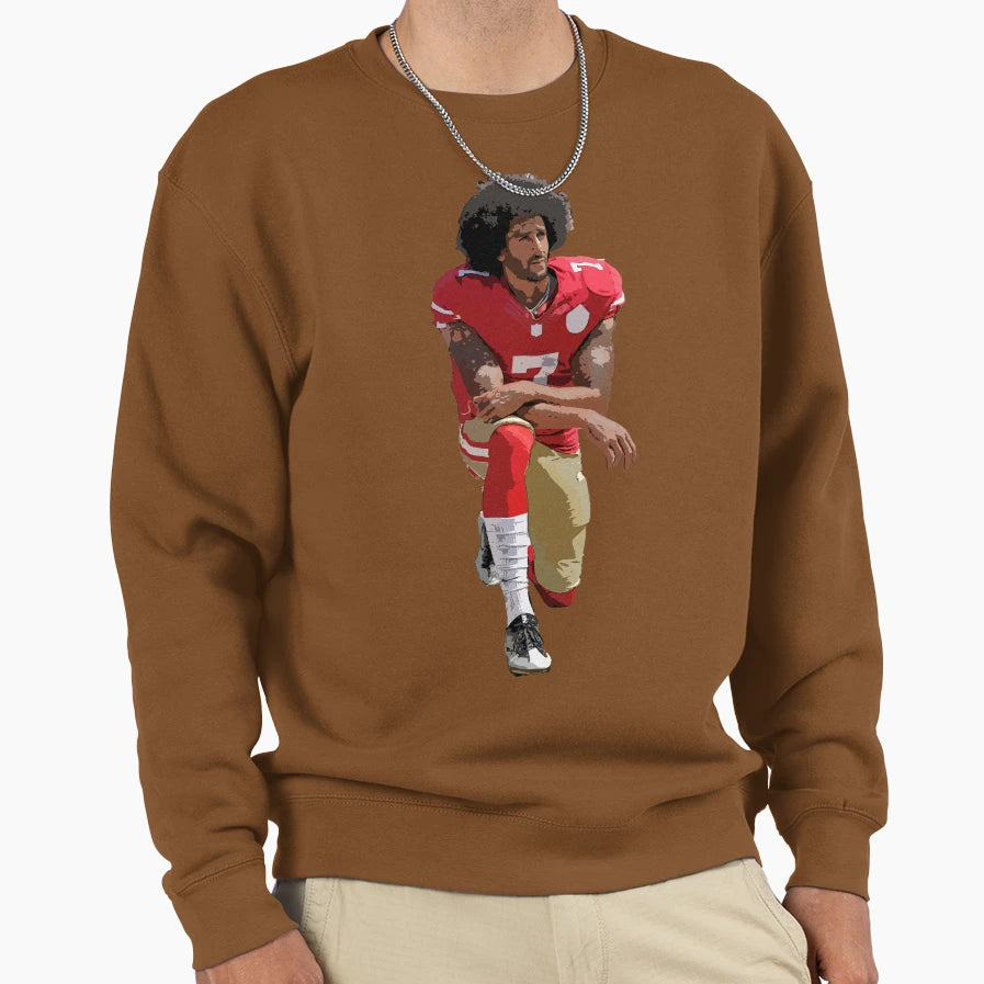Colin Kapernick Sweatshirt - Trendy Graphic Men Women - T-Shirt, Sweatshirt, Hoodie