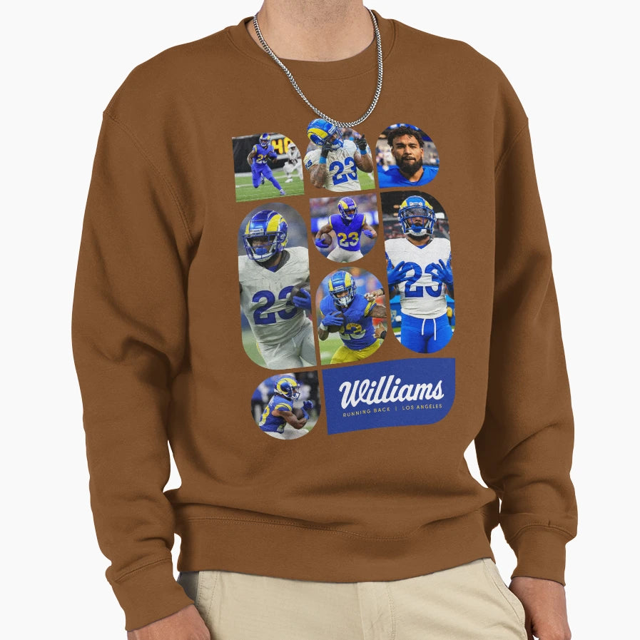Williams Sweatshirt - Casual Everyday Wear Unisex - T-Shirt, Sweatshirt, Hoodie