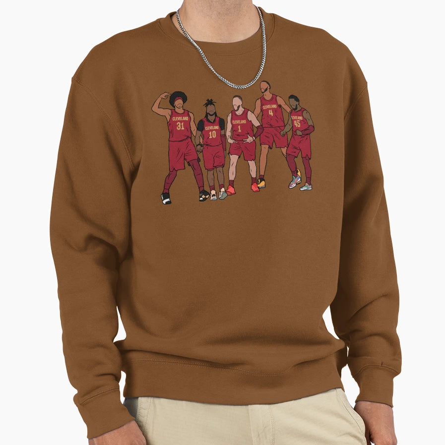 Fro Garland Strus Mobley Mitchell Sweatshirt - Novelty Apparel Unisex - T-Shirt, Sweatshirt, Hoodie