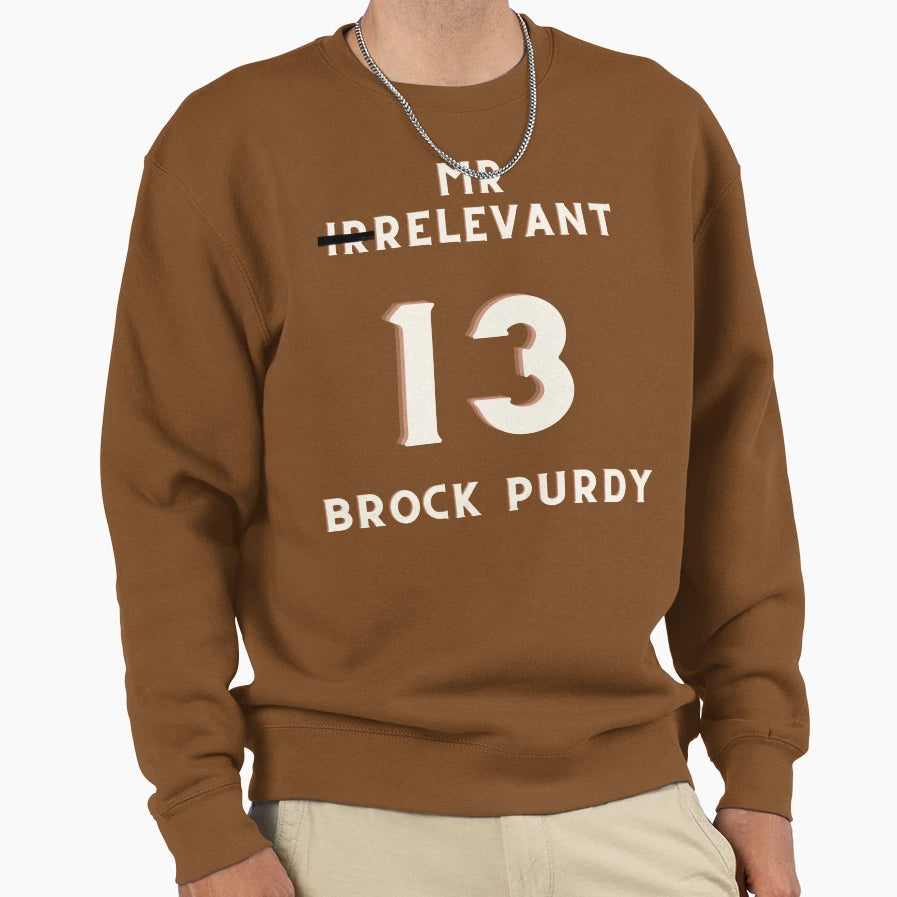 BP Mr Irrelevant Sweatshirt - Novelty Apparel for Adults - T-Shirt, Sweatshirt, Hoodie