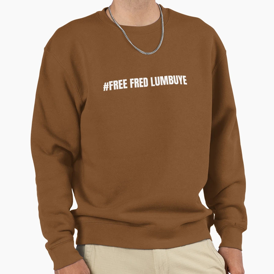 Fred Lumbuye Sweatshirt - Casual Everyday Wear Men Women - T-Shirt, Sweatshirt, Hoodie