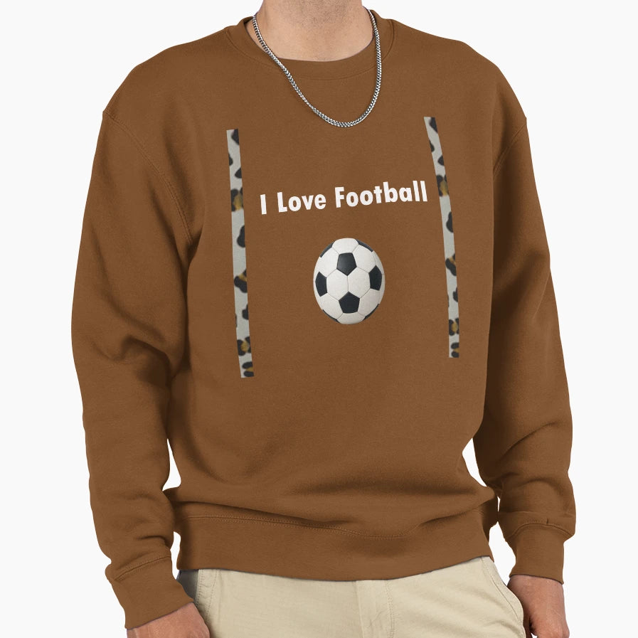 Football More Than Game Sweatshirt - Minimalist Print for Adults - T-Shirt, Sweatshirt, Hoodie