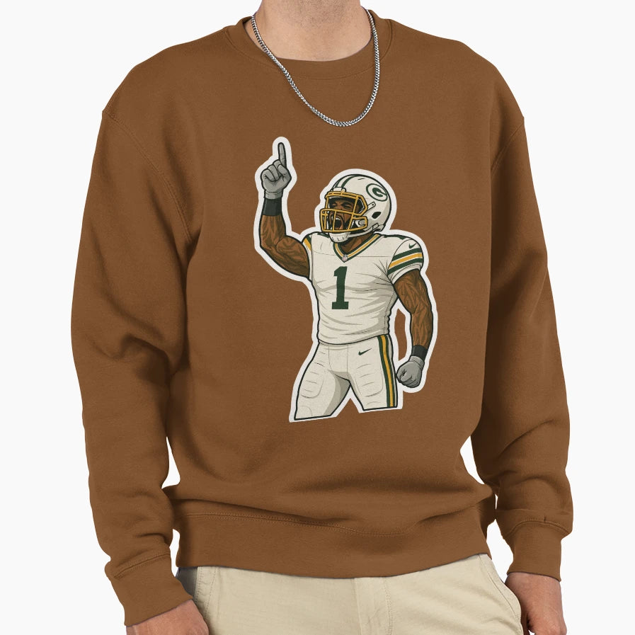 Green Gold Beast Mode Parsons Fan Sweatshirt - Novelty Apparel Men Women - T-Shirt, Sweatshirt, Hoodie