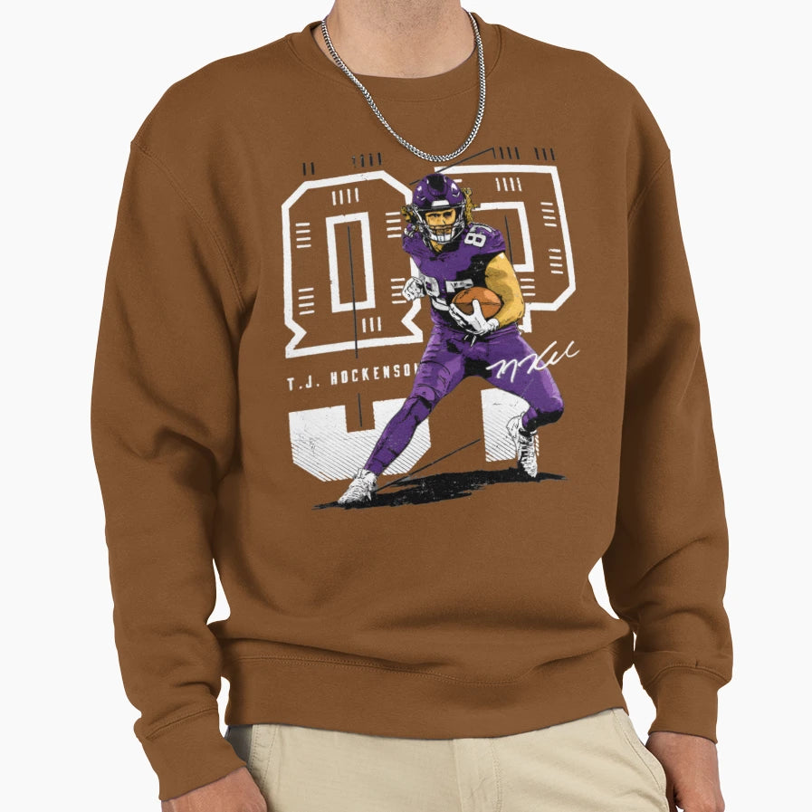 T J Hockenson JJ Sweatshirt - Novelty Apparel for Adults - T-Shirt, Sweatshirt, Hoodie