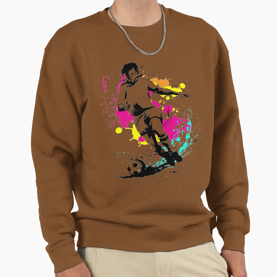 Soccer Sweatshirt - Unique Graphic for Adults - T-Shirt, Sweatshirt, Hoodie