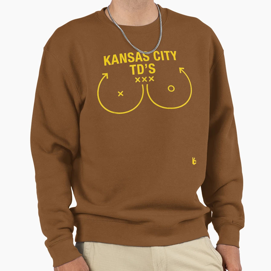 Kansas City Td Kc Touchdown Sweatshirt - Custom Art Print for Adults - T-Shirt, Sweatshirt, Hoodie