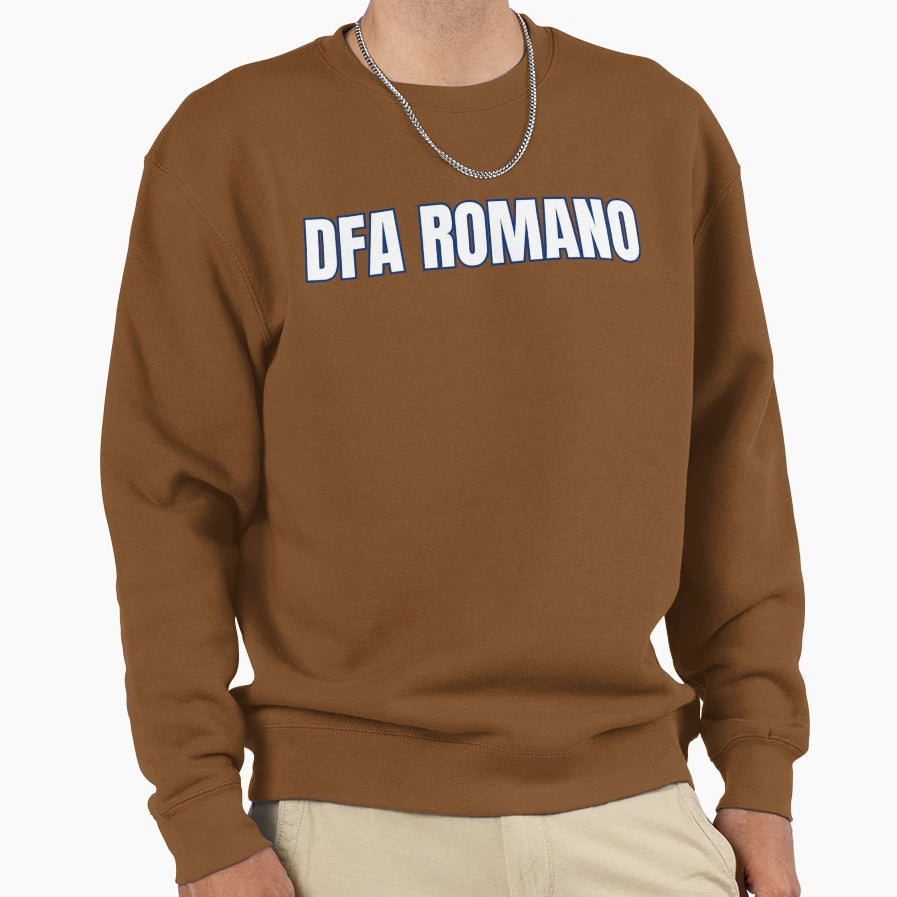 Dfa Romano Sweatshirt - Minimalist Print Unisex - T-Shirt, Sweatshirt, Hoodie