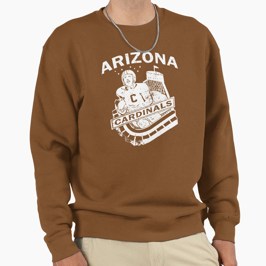 Arizona Cardinals Sweatshirt - Novelty Apparel for Adults - T-Shirt, Sweatshirt, Hoodie