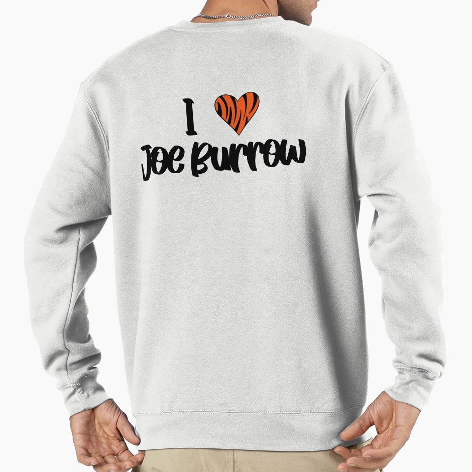 I Heart JB Sweatshirt - Unique Graphic Men Women - T-Shirt, Sweatshirt, Hoodie