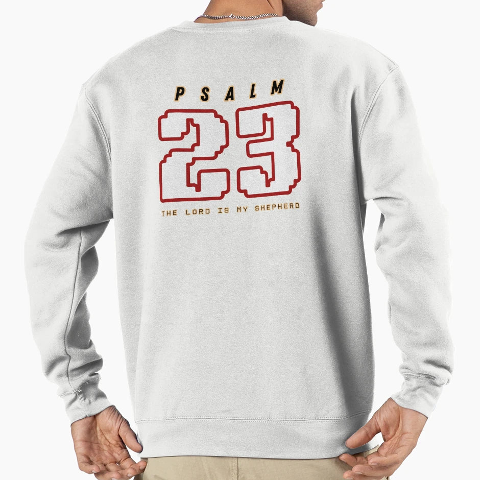 Lord Is My Shepherd Psalm 23 Sweatshirt - Custom Art Print Unisex - T-Shirt, Sweatshirt, Hoodie