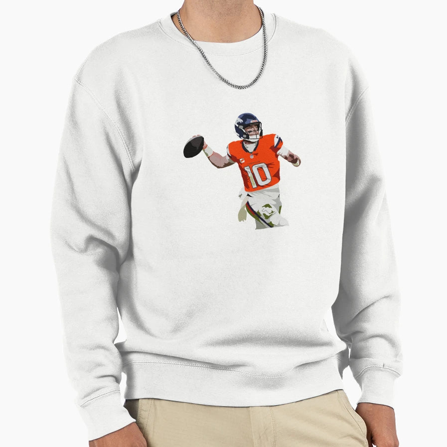 Bo Nix Sweatshirt - Casual Everyday Wear Unisex - T-Shirt, Sweatshirt, Hoodie