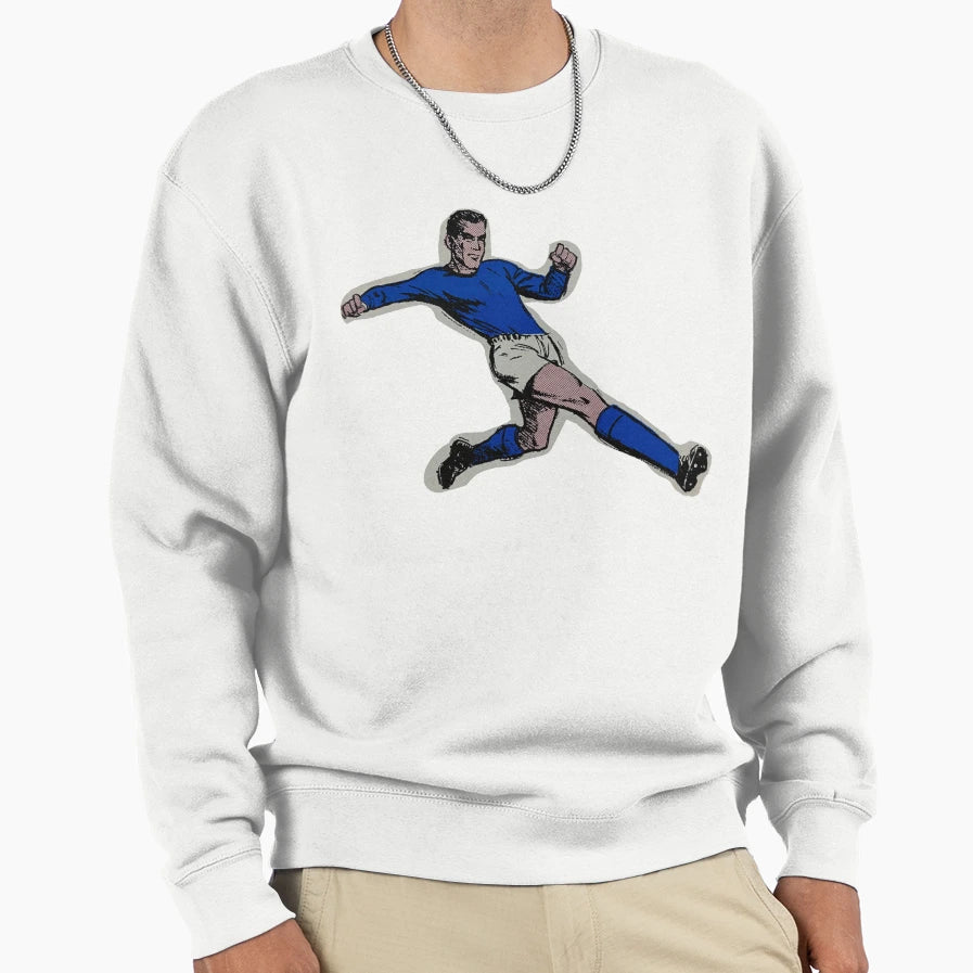 Soccer Football Player Sweatshirt - Custom Art Print for Adults - T-Shirt, Sweatshirt, Hoodie