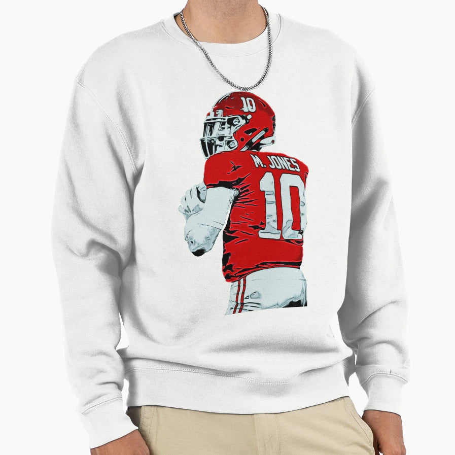 Alabama Football Mac Jones Sweatshirt - Streetwear Style Men Women - T-Shirt, Sweatshirt, Hoodie