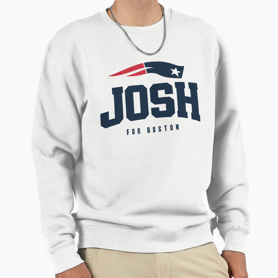 Josh Kraft Boston Mayor 2025 Sweatshirt - Aesthetic Graphic for Adults - T-Shirt, Sweatshirt, Hoodie