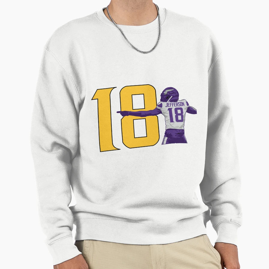 JJ 18 Sweatshirt - Fun Novelty Design for Adults - T-Shirt, Sweatshirt, Hoodie