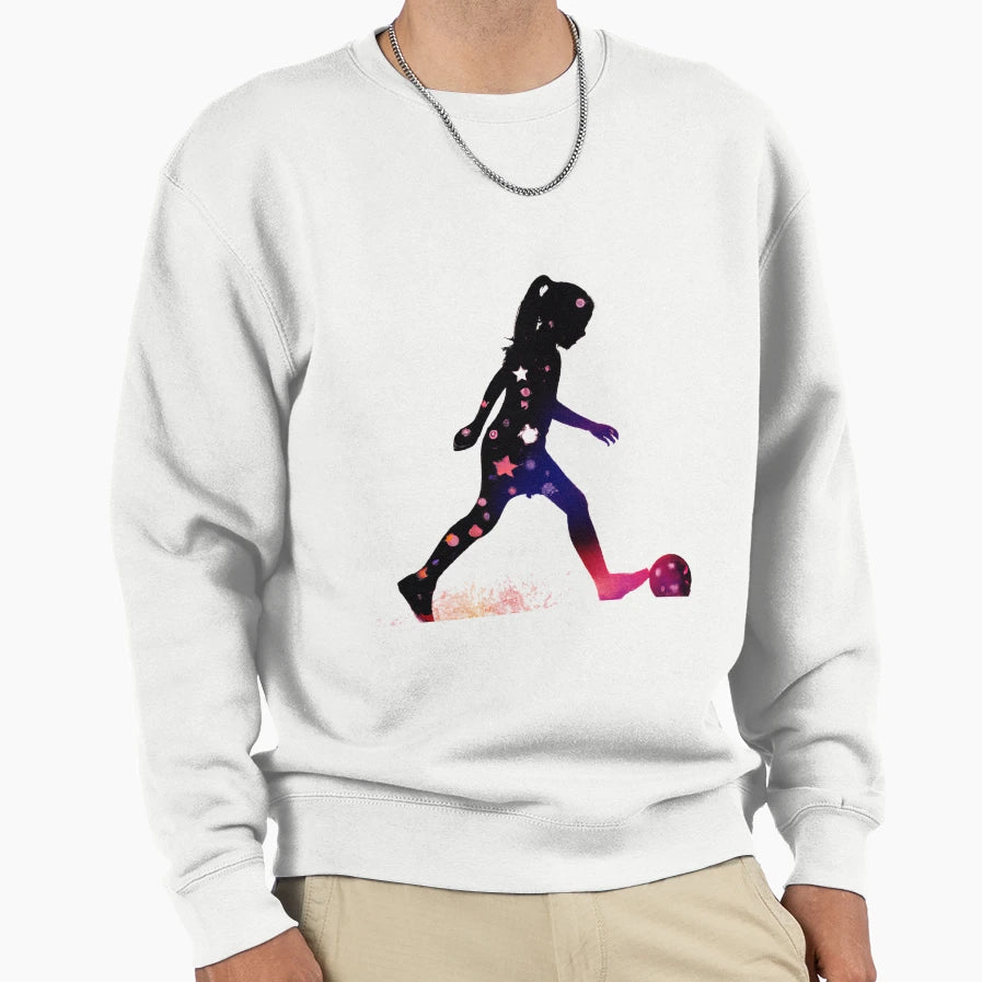 Soccer Football Art Sweatshirt - Custom Art Print Men Women - T-Shirt, Sweatshirt, Hoodie