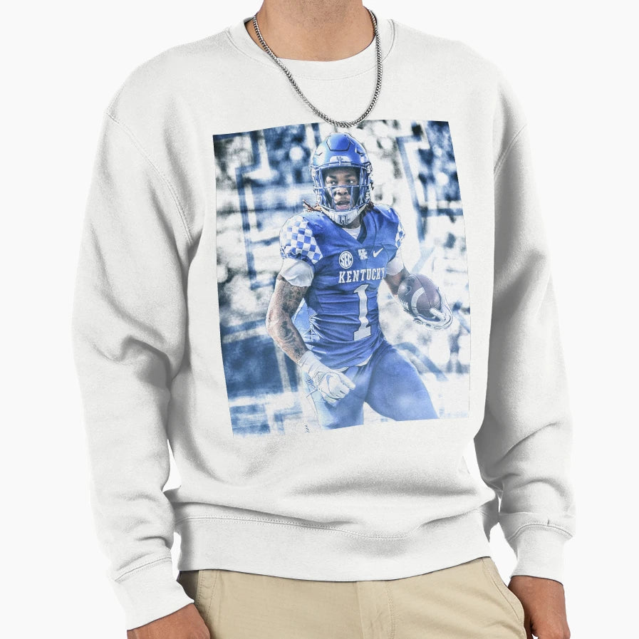 Lynn Bowden Jr Kentucky Edit Sweatshirt - Custom Art Print Men Women - T-Shirt, Sweatshirt, Hoodie