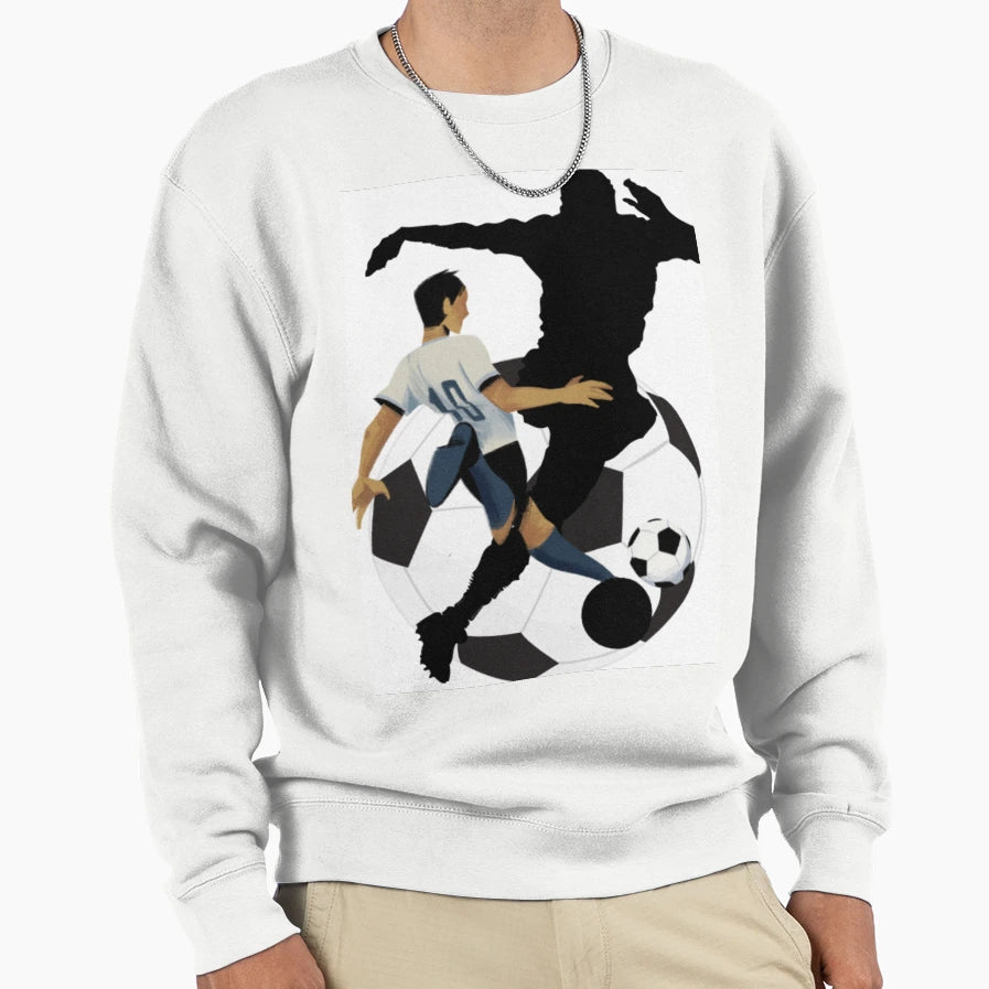 Football Soccer Sweatshirt - Unique Graphic Men Women - T-Shirt, Sweatshirt, Hoodie