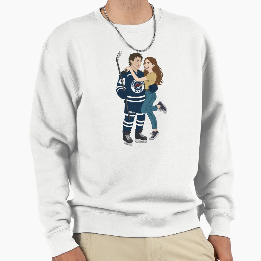 Off Campus Hannah Garrett Sweatshirt - Trendy Graphic Unisex - T-Shirt, Sweatshirt, Hoodie