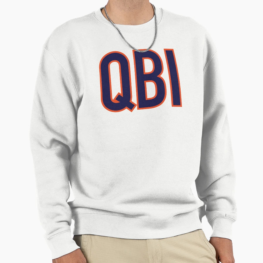 Qb1 Chicago Bears Navy Sweatshirt - Graphic Print for Adults - T-Shirt, Sweatshirt, Hoodie
