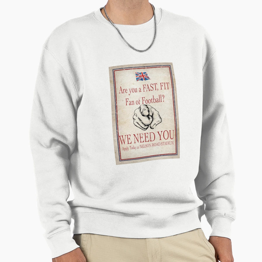 Fan Football Sweatshirt - Unique Graphic for Adults - T-Shirt, Sweatshirt, Hoodie