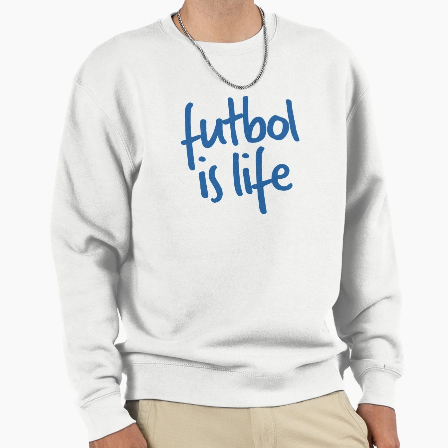 Futbol Is Life Lasso Sweatshirt - Unique Graphic Unisex - T-Shirt, Sweatshirt, Hoodie