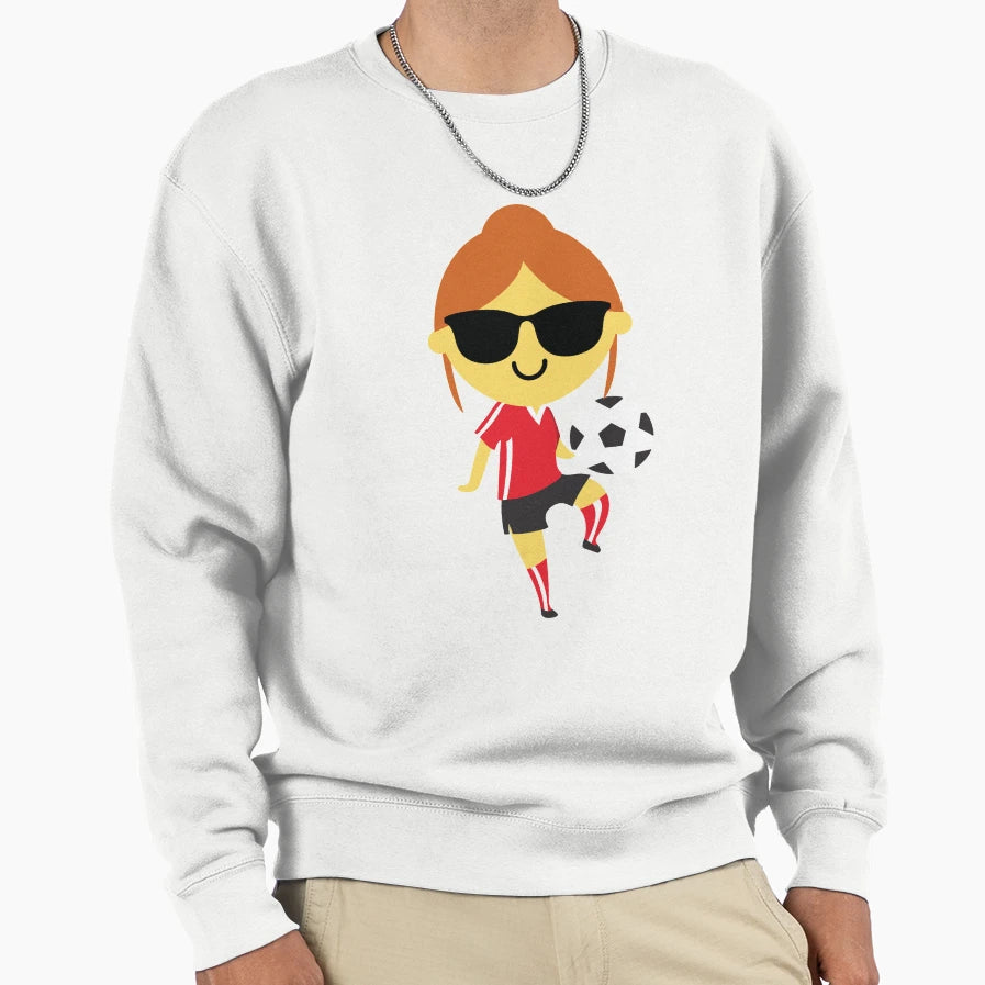 Soccer Emoji Sweatshirt - Custom Art Print Unisex - T-Shirt, Sweatshirt, Hoodie