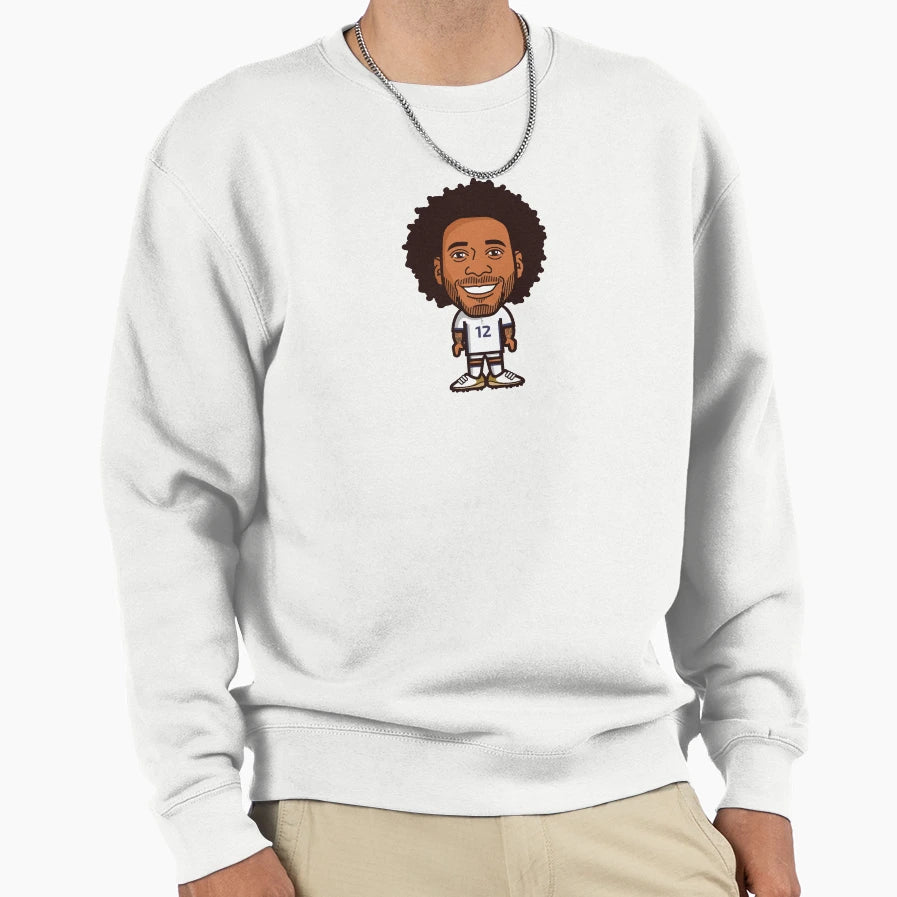 Marcelo Vieira 12 Sweatshirt - Unique Graphic Unisex - T-Shirt, Sweatshirt, Hoodie