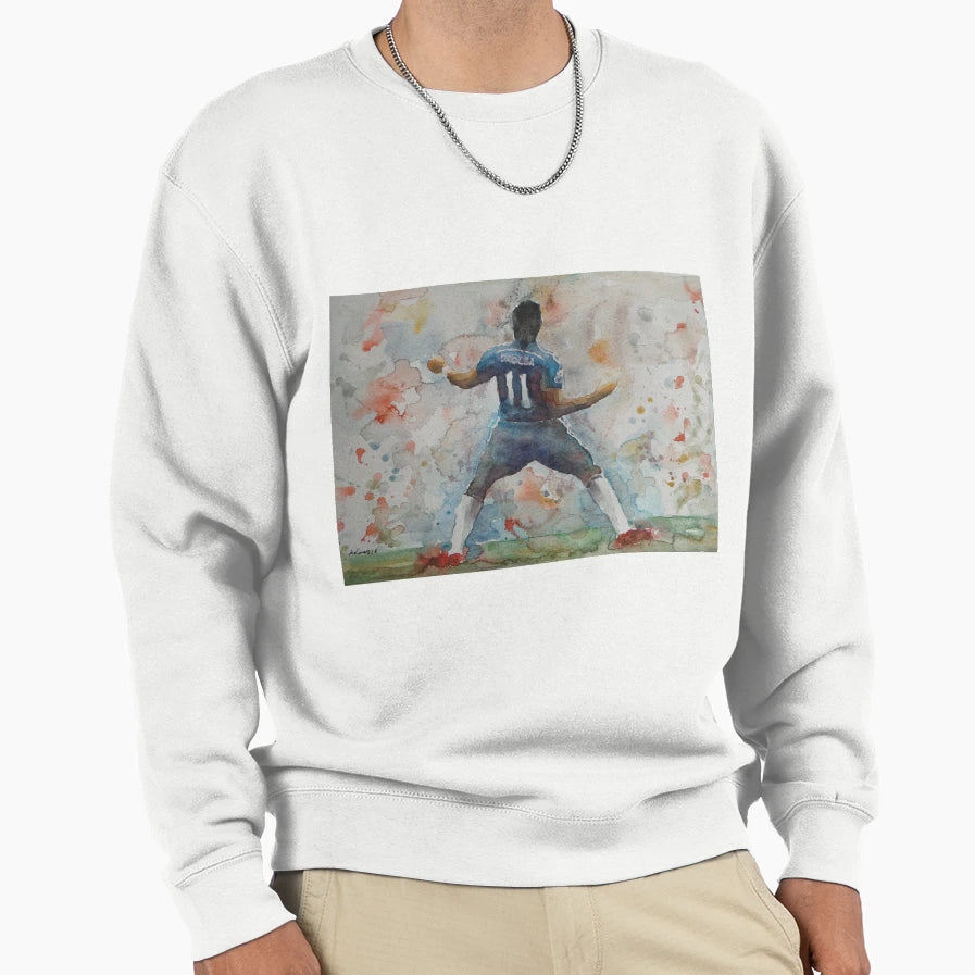 Didier Drogba Portrait 1 Sweatshirt - Unique Graphic Men Women - T-Shirt, Sweatshirt, Hoodie